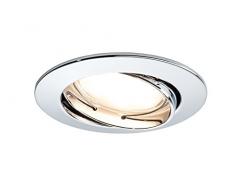 Paulmann 928.37 Interior Apto para uso en interior G9 Recessed lighting spot 7W A Cromo punto de iluminación - Punto de luz (Recessed lighting spot, G9, 3 bombilla(s), LED, 7 W, 2700 K)