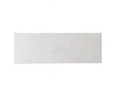 Mopec Tarjetas precortadas en Blanco Lisas, Pack de 5 Hojas, Cartulina, 0.02x3.50x5.00 cm, 5 Unidades