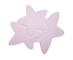 Lampara de pared infantil Estrellas (Rosa)