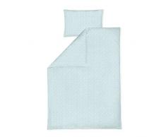 Julius Zöllner Jersey - Ropa de Cama Infantil de 100 x 135 + 40 x 60 cm, Juego de 2 Piezas de Funda nórdica y Funda de Almohada, 100 % algodón, con Cremallera, Standard 100 by Oeko-Tex Planty