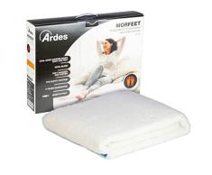 ARDES - AR4F23 Calientacamas de matrimonio eléctrico MORFEET Manta calefactora con calentador de pies integrado, Calientacamas de matrimonio eléctrico 2 zonas, Manta térmica de matrimonio eléctrica