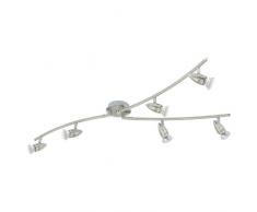 EGLO MAGNUM-LED iluminación de techo GU10 3 W A+ - Lámpara (Salón, IP20, I, GU10, 6 bombilla(s), LED)