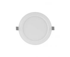 LEDVANCE DL SLIM DN 105 6 W 3000 K WT iluminación de techo Blanco - Lámpara (Blanco, Funcional, Alrededor, Empotrada, IP20, 1 bombilla(s))