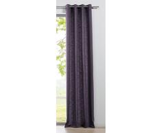 mydeco Cortina Balance con ojete en Lino Look (100% poliéster), 135 cm de Ancho y 245 cm Altura en 7 Colores Opaca
