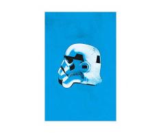 Komar Wandbild Von Star Wars Classic Helmets Stormtrooper | Kinderzimmer, Jugendzimmer, Dekoration, Kunstdruck | ohne Rahmen | WB095-50x70 fotomural, carbÃ³n