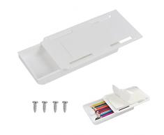 NA 2 cajones de almacenamiento para debajo del escritorio, autoadhesivos, cajón, cajón, caja de lápices con tornillos para guardar bolÃgrafos, lápices, teléfonos, oficina, hogar, escuela, etc.