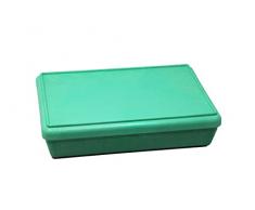 WISSNER active learning - Caja con tapa apilable verde â RE-WoodÂ®
