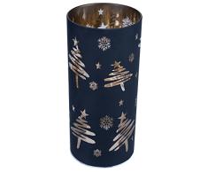 Villa dâEste Home Tivoli Vela LED grande de vidrio borosilicato, decoraciÃ³n de Ã¡rboles de Navidad, Xmas Nordic