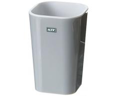 MSV 141295 - polystiren/mónaco de plástico Vaso, Color Gris