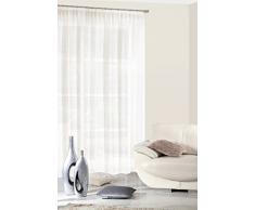 Eurofirany Gardine mit KrÃ¤uselband Rebecca, cremig, 350x250 Cortina, Tela, 0.02 x 350 x 250 cm