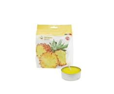 Cereria de Giorgio Concentrado de Vela Maxi Tealight perfumadas Alla Frutas, Cera, Amarillo, 5.9Â x 5.9Â x 2.3Â cm, 5Â Unidad