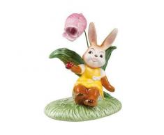 Goebel Ostern Figura de Conejo de Pascua, Porcelana, Multicolor, 12x8x14 cm