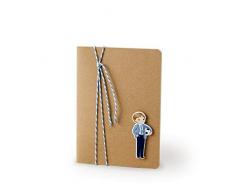 Mopec Libreta pequeña adornada niño comunió con pelota, Kraft, Talla única