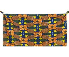 PLAGE Africana Wax Cabecero de Cama Adhesivo, Tela, 160x3x60 cm
