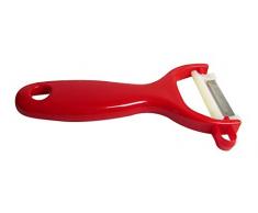 Rigamonti pelador pelador Verduras de Acero Inoxidable y Mango de PVC,