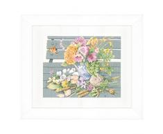 Lanarte DiseÃ±o de Flores de Banco Aida