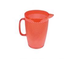 Viphome Jarra acrÃlica, 1,8 l, Altura 20 cm, Rojo