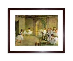 Wee Blue Coo F97X8396 - Cuadro con Marco de Pelletier, diseño de Degas Hall Opera