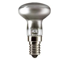 Merriway - Bombilla incandescente reflectora, 25 W, rosca pequeña tipo Edison, 10 unidades