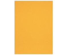 Ursus Struktura Basic 2 Cartulina con Textura de Lino (220 g/mÂ², DIN A4, 25 Hojas), Papel, Amarillo Curry