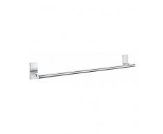 Smedbo Piscina Single toallero, Plata, 646Â mm