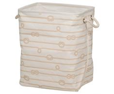 Sealskin Rope Cesta De Ropa, PoliÃ©ster, Crudo, 30 X 50 X 40 Cm