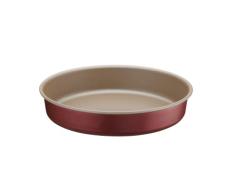 Tramontina BRASIL - Molde redondo para tartas (22 cm, antiadherente, antiadherente), color rojo