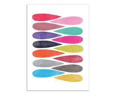 Wall Editions Art Poster 50x70 cm Cartel Papel Acolchado Mate 200g