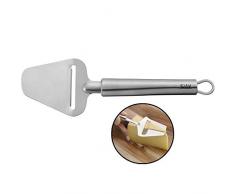 Silit Classic Line - Cortador de queso (24 cm, acero inoxidable pulido, hoja afilada con dentado, apto para lavavajillas)