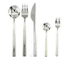 MEPRA 103722030D - Vajilla para Aperitivos y Salsas, Color Plateado