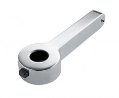 Alessi Aluminio Pulido Efecto Espejo NOE Sommelier sacacorchos, Plata