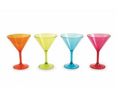 VILLA DESTE Home Tivoli 2402344 Party Juego de 4 Copas para Martini