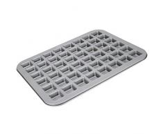 StÃ¤dter 661103 We Love Baking - Molde de metal para horno, color plateado