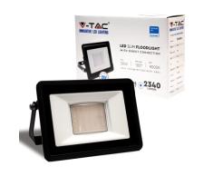 V-TAC Foco Led Exterior 30W Chip Samsung - [Ãltima GeneraciÃ³n] - Luz 4000k Blanco Neutro - 735 Lumen - Proyector LED Exterior Impermeable IP65 - Foco LED para JardÃ­n, Garaje, BalcÃ³n - Color Negro