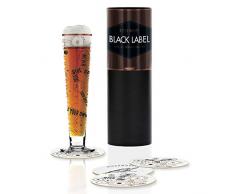 Ritzenhoff Black Label Vaso de Cerveza, 300 milliliters, Cristal, Cobre