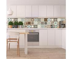 Ambiance-Live Adhesivos para Azulejos de Pared, diseÃ±o de Azulejos, Bali, 10 x 10 cm