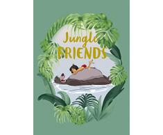 Komar Disney Wandbild Von Jungle Book Friends | Kinderzimmer, Babyzimmer, Dekoration, Kunstdruck | ohne Rahmen | WB091-50x70 fotomural, carbÃ³n