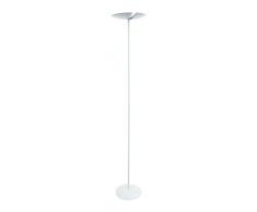 Aluminor Kitel 79 B lámpara de pie, metal, integrado, 33 W, color blanco