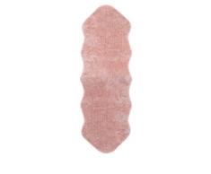 Lamb Skin Alfombra de Piel sintÃ©tica, Rosa, 55 cm x 160 cm