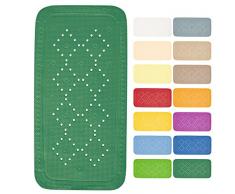 Spirella colección Alaska, Alfombrilla de Ducha 91 x 36,PVC,Verde