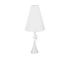 ONLI - Lámpara de mesa Lume grande Capriccio blanco estilo moderno lámpara diámetro 35 cm Altura 85 cm Casquillo E27. Estilo Minimal diseño moderno