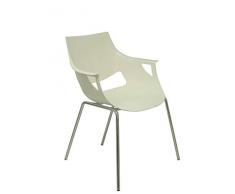 Piqueras y Crespo Pack 3 sillas Torrenueva Sillería, Blanco, Estandar