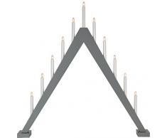 Star 212Â âÂ 21,Trill, 11Â de candelabro, madera, gris, 7.8Â x 7.9Â x 1.0Â cm
