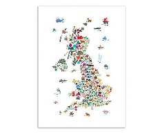 Wall Editions Art Poster 50x70 cm Cartel Papel Acolchado Mate 200g