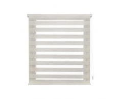 Blindecor Indus Estor Enrollable Doble Tejido Noche y Dia Easy Fix, Crudo, 107 X 180 cm