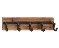 Deco 79 55586 Madera y Metal Pared Gancho