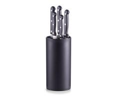 Zeller 24561 - Set de Tabla de Cortar y Cuchillos (11 Piezas, Tabla de Pino: 44 x 34 x 1,7 cm)