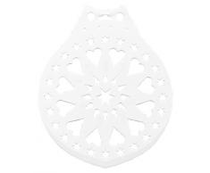 Staedter Soporte para Tartas y decoraciÃ³n de Plantilla, Blanco, 28Â cm de diÃ¡metro