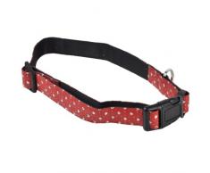 Viscio Trading Casa & Pet Collar Perro, PVC, Rojo, 55Â x 2Â x 0.3Â cm