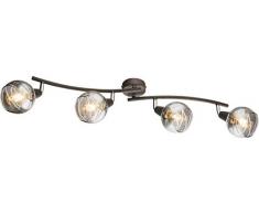 Globo 54347-4 - Foco led (cristal, para dormitorio, regulable)